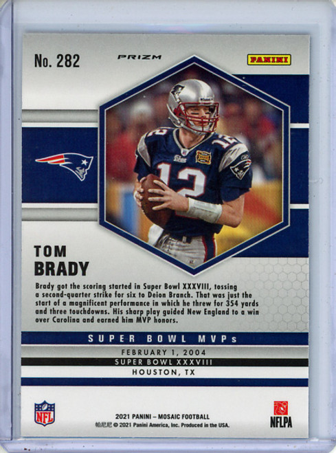 Tom Brady 2021 Mosaic #282 Super Bowl MVPs Mosaic (1)