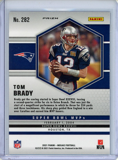 Tom Brady 2021 Mosaic #282 Super Bowl MVPs Mosaic (2)