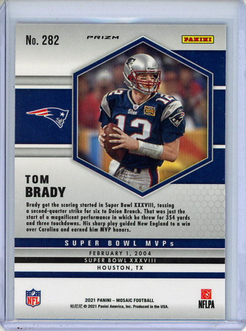Tom Brady 2021 Mosaic #282 Super Bowl MVPs Pink Camo (1)