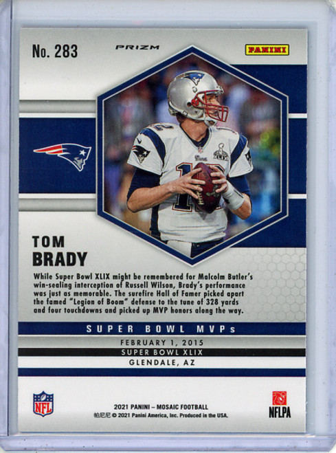 Tom Brady 2021 Mosaic #283 Super Bowl MVPs Pink Camo (1)