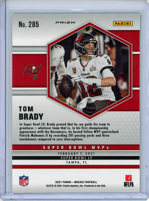 Tom Brady 2021 Mosaic #285 Super Bowl MVPs Mosaic (2)