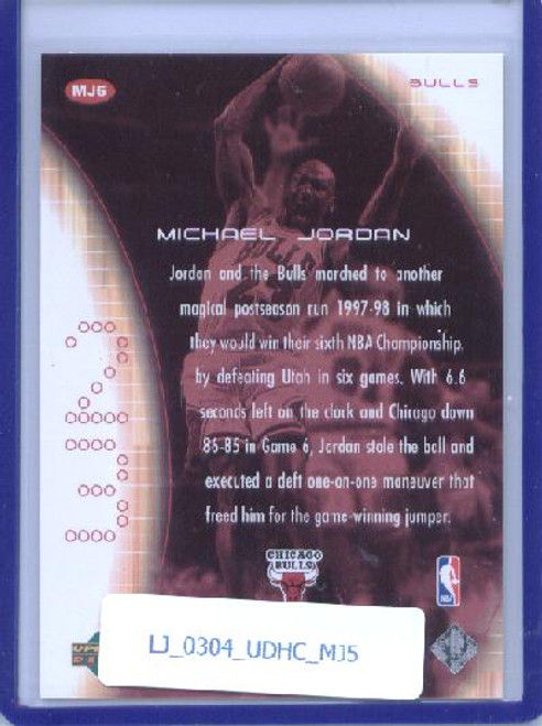 Michael Jordan 2003-04 Hardcourt, Heart of a Champion #MJ5