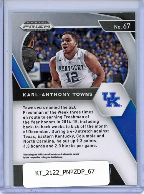 Karl-Anthony Towns 2021-22 Prizm Draft Picks #67