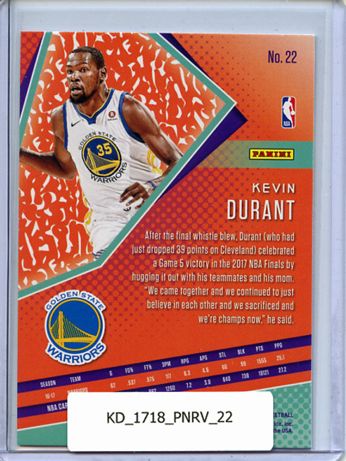 Kevin Durant 2017-18 Revolution #22