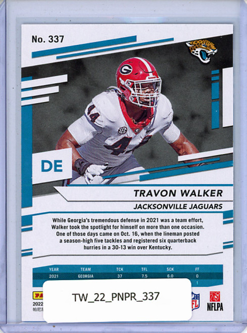 Travon Walker 2022 Prestige #337