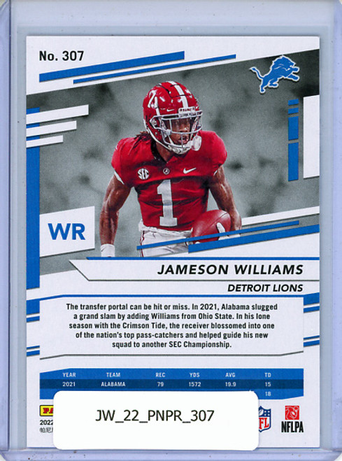 Jameson Williams 2022 Prestige #307