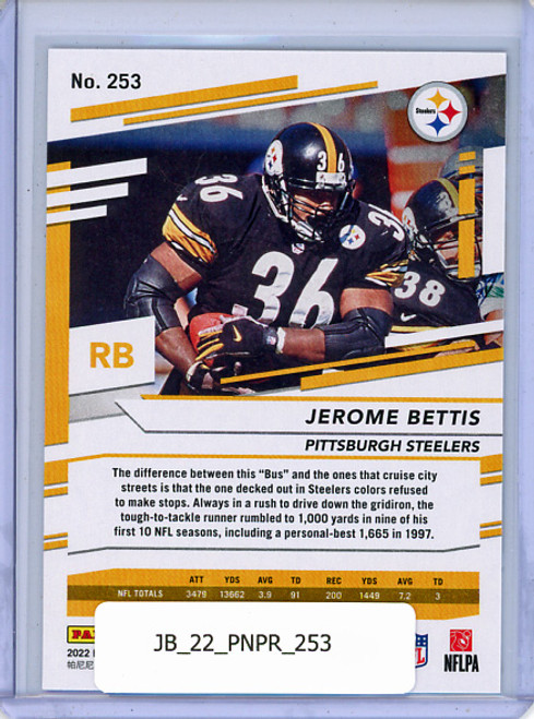 Jerome Bettis 2022 Prestige #253