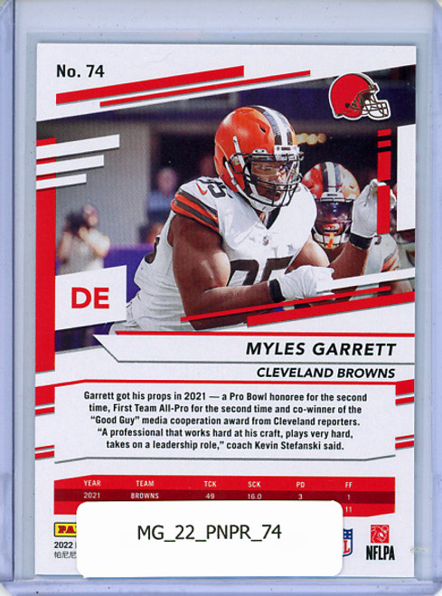 Myles Garrett 2022 Prestige #74