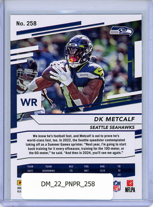 DK Metcalf 2022 Prestige #258