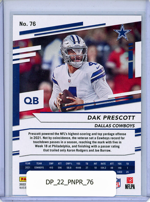 Dak Prescott 2022 Prestige #76