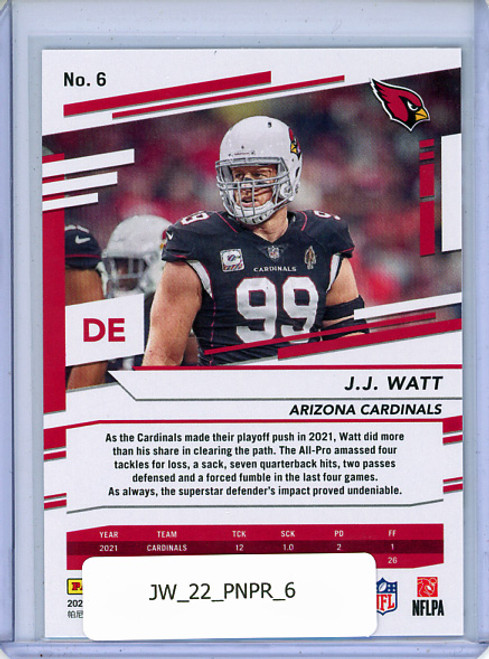 J.J. Watt 2022 Prestige #6