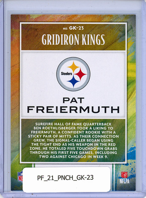 Pat Freiermuth 2021 Chronicles, Gridiron Kings #GK-23