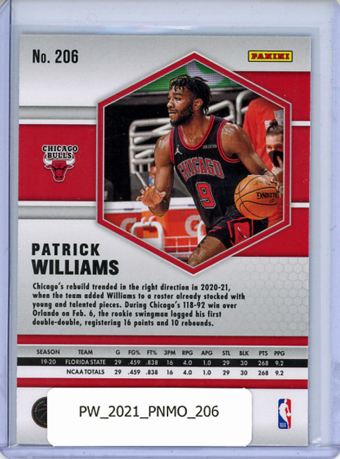 Patrick Williams 2020-21 Mosaic #206