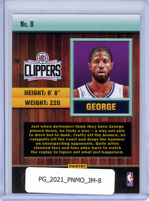 Paul George 2020-21 Mosaic, Jam Masters #8