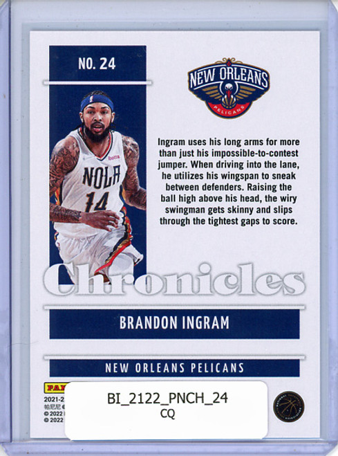 Brandon Ingram 2021-22 Chronicles #24 (CQ)