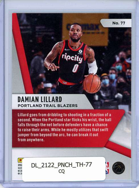 Damian Lillard 2021-22 Chronicles, Threads #77 (CQ)