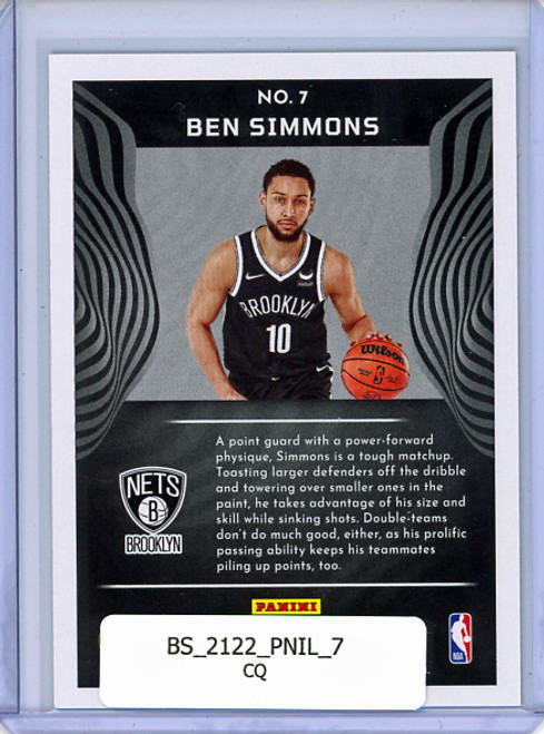 Ben Simmons 2021-22 Illusions #7 (CQ)