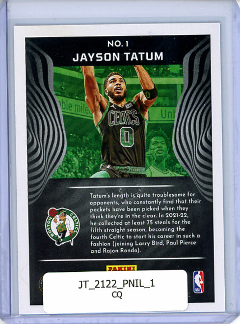 Jayson Tatum 2021-22 Illusions #1 (CQ)