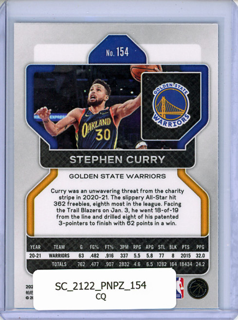 Stephen Curry 2021-22 Prizm #154 (CQ)