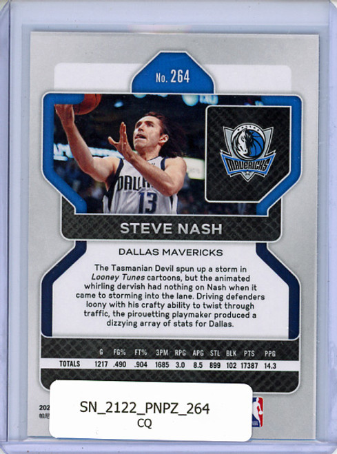 Steve Nash 2021-22 Prizm #264 (CQ)