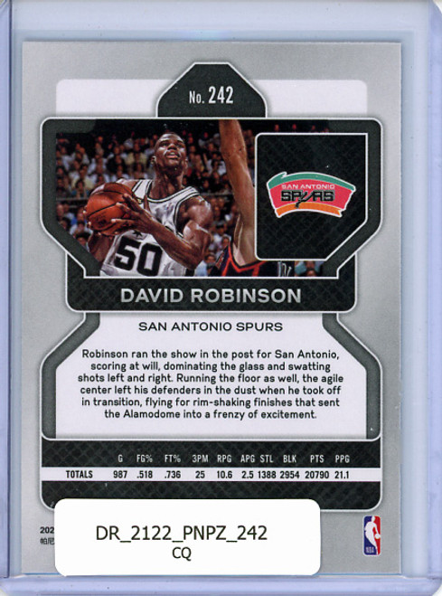 David Robinson 2021-22 Prizm #242 (CQ)