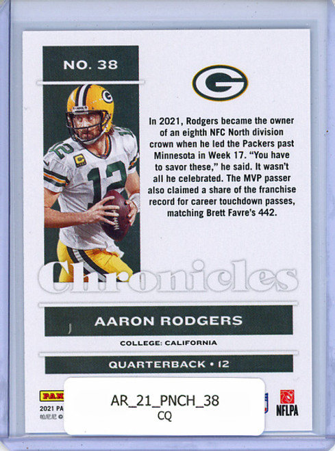 Aaron Rodgers 2021 Chronicles #38 (CQ)