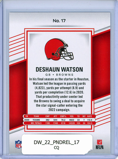 Deshaun Watson 2022 Donruss Elite #17 (CQ)