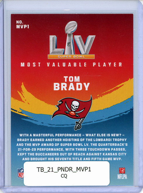 Tom Brady 2021 Donruss, Super Bowl MVP #MVP1 (CQ)