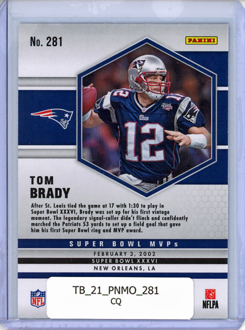 Tom Brady 2021 Mosaic #281 Super Bowl MVPs (CQ)
