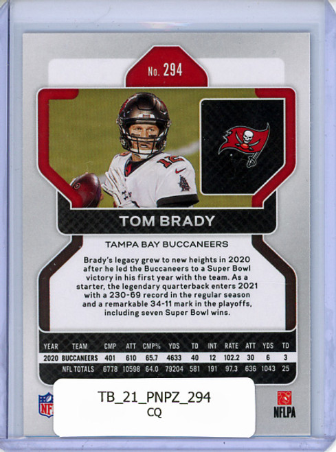 Tom Brady 2021 Prizm #294 (CQ)