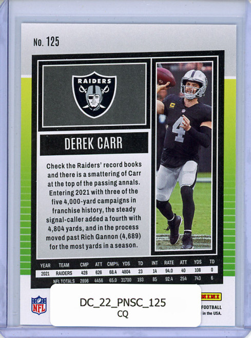 Derek Carr 2022 Score #125 (CQ)