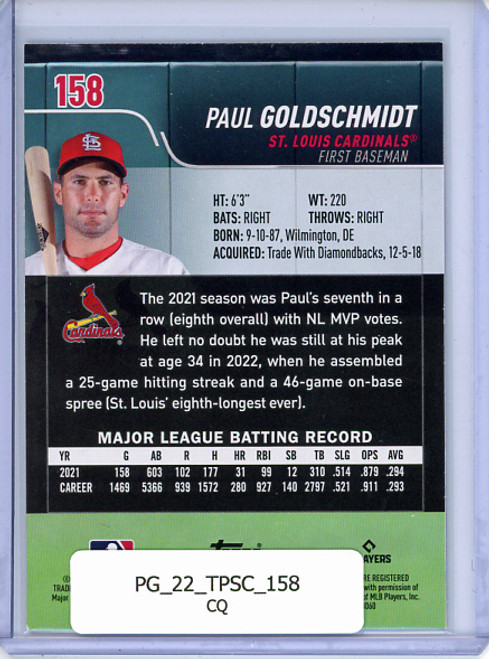 Paul Goldschmidt 2022 Stadium Club #158 (CQ)