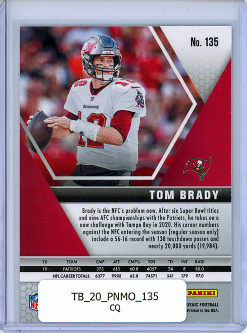 Tom Brady 2020 Mosaic #135 (CQ)