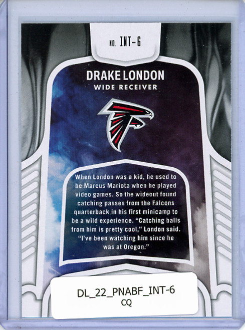 Drake London 2022 Absolute, Introductions #INT-6 (CQ)