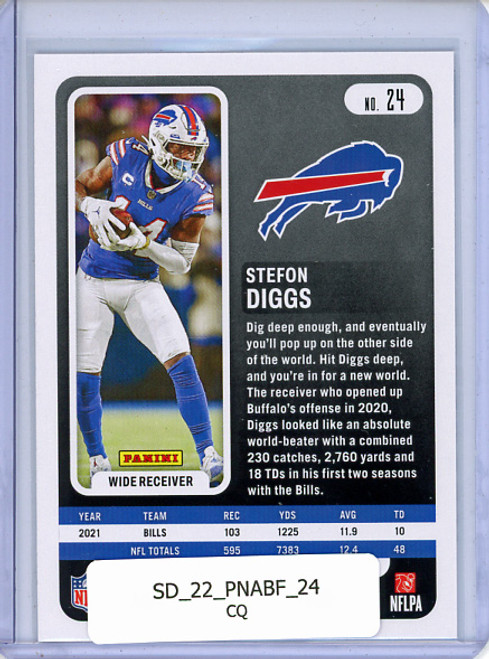 Stefon Diggs 2022 Absolute #24 (CQ)