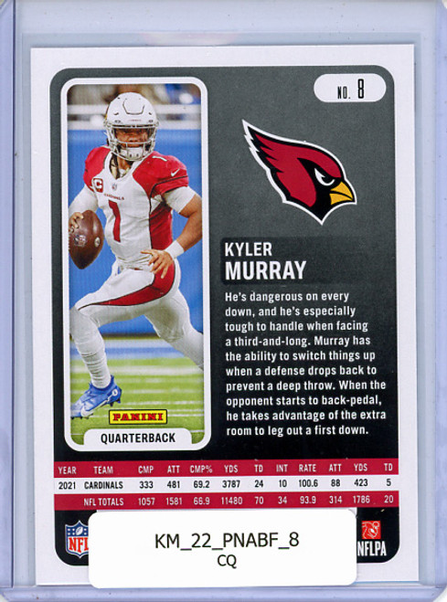 Kyler Murray 2022 Absolute #8 (CQ)