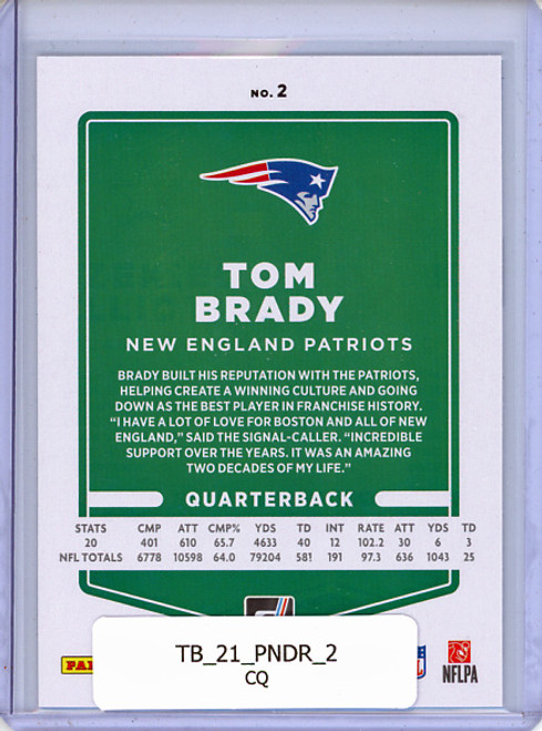 Tom Brady 2021 Donruss #2 (CQ)