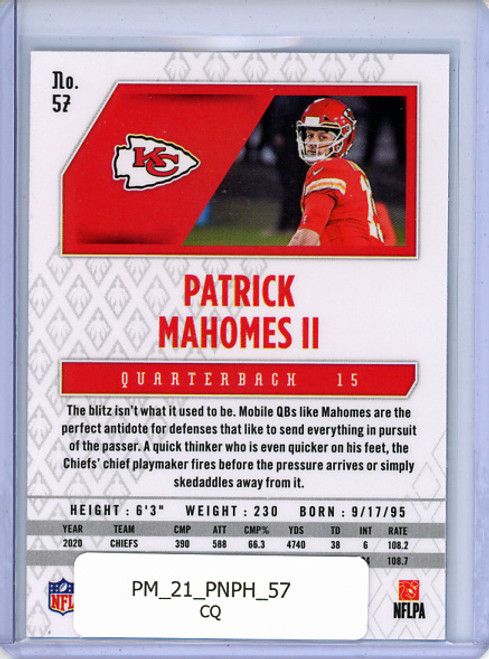 Patrick Mahomes II 2021 Phoenix #57 (CQ)