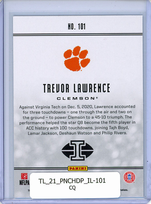 Trevor Lawrence 2021 Chronicles Draft Picks, Illusions #101 (CQ)