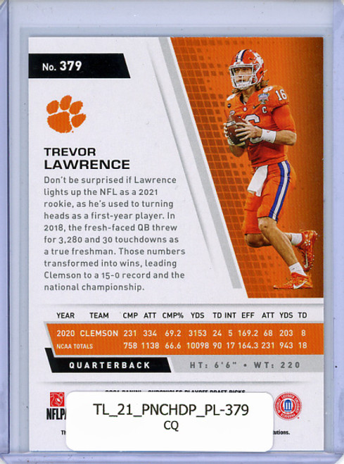 Trevor Lawrence 2021 Chronicles Draft Picks, Playoff #379 (CQ)