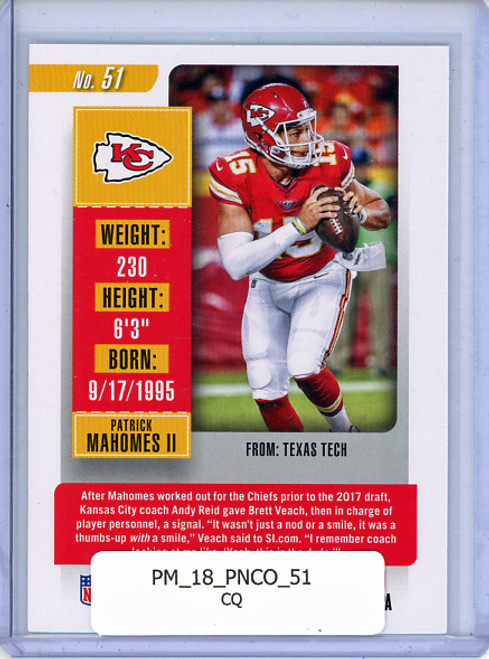 Patrick Mahomes II 2018 Contenders #51 (CQ)