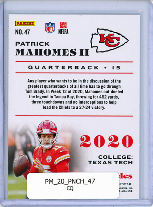 Patrick Mahomes II 2020 Chronicles #47 (CQ)