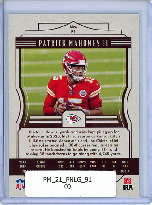 Patrick Mahomes II 2021 Legacy #91 (CQ)