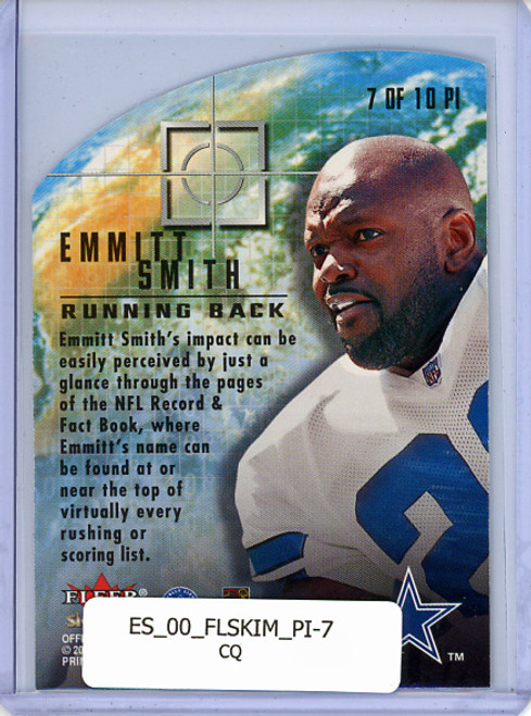 Emmitt Smith 2000 Skybox Impact, Point of Impact #PI-7 (CQ)