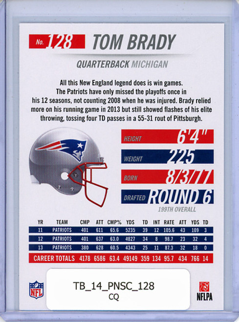 Tom Brady 2014 Score #128 (CQ)