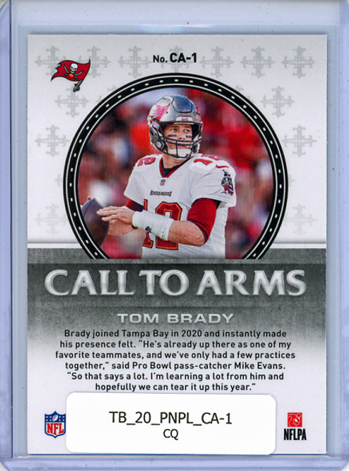 Tom Brady 2020 Playoff, Call to Arms #CA-1 (CQ)
