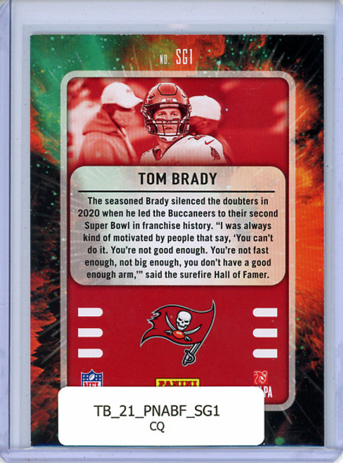 Tom Brady 2021 Absolute, Star Gazing #SG1 (CQ)