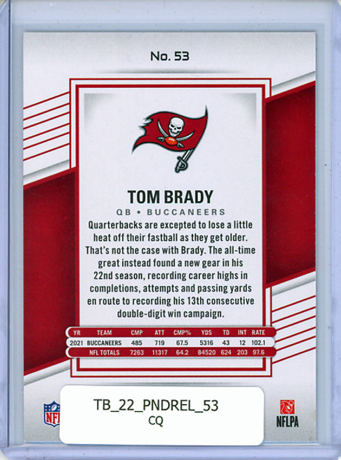 Tom Brady 2022 Donruss Elite #53 (CQ)