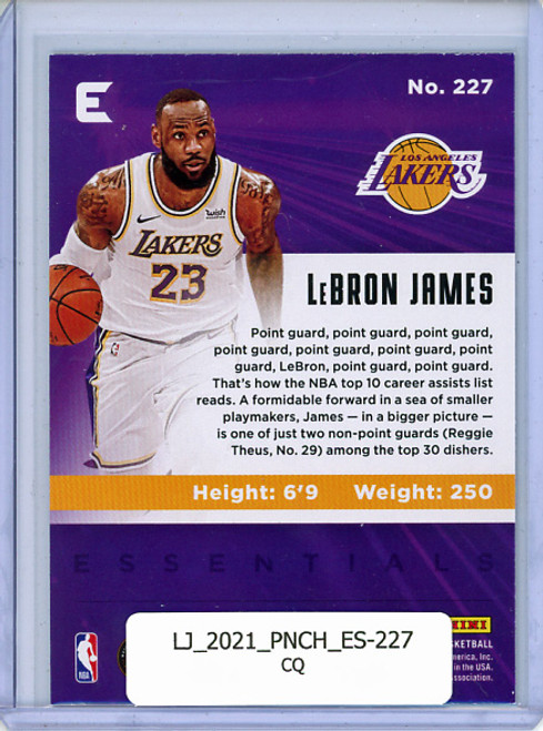 LeBron James 2020-21 Chronicles, Essentials #227 (CQ)