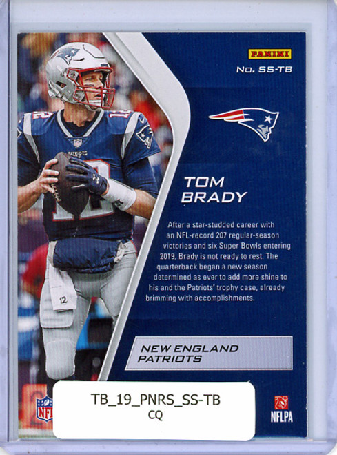 Tom Brady 2019 Rookies & Stars, Star Studded #SS-TB (CQ)